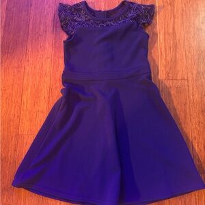 Children’s Place Royal Blue Kids Dress with Lace